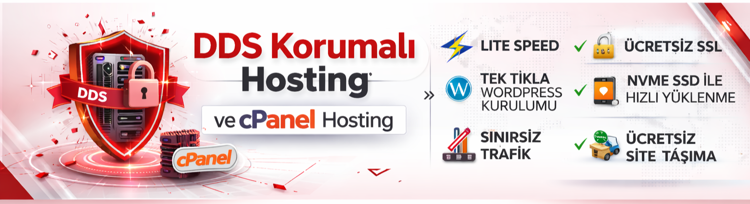DDoS Korumalı Hosting ve cPanel